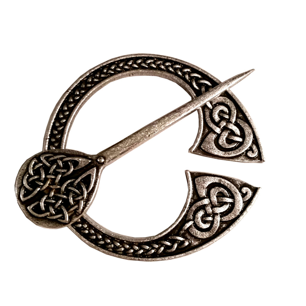 Viking Saxon Celtic Penannular Cloak Pin – Glitterbeard's Viking
